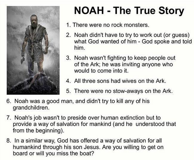 Noah, the true story
